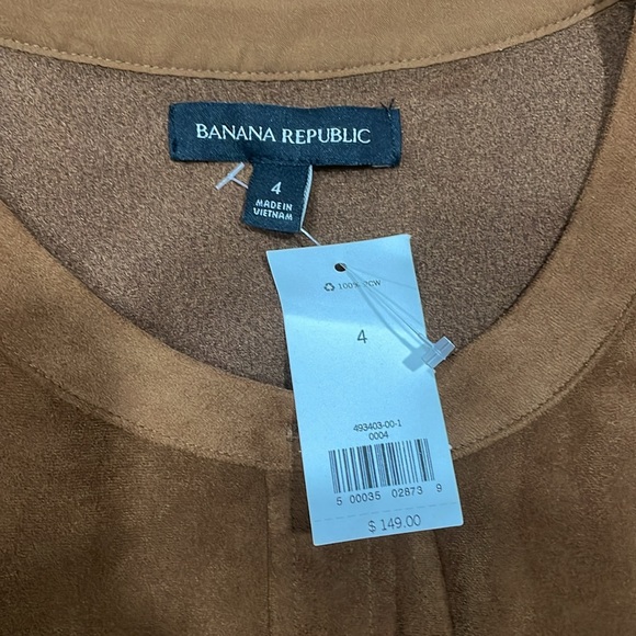 Gorgeous, never worn Banana Republic deep caramel dress. - Picture 3 of 5